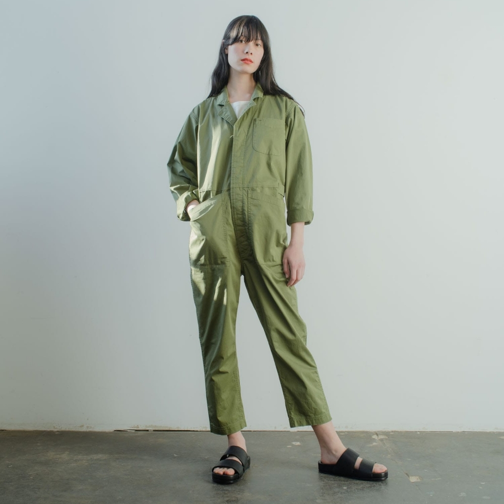 Alex Mill Standard Jumpsuit - Green, size small